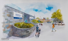 St Andrews Rail Station Artist Impression