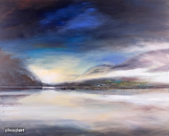 Winter Sunset, Loch Voil