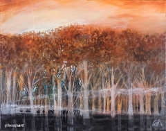 Silver Birches, Soft Light