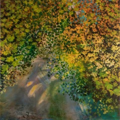 Through the Leaves to the Path